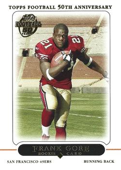 2005 Topps #418 Frank Gore Front