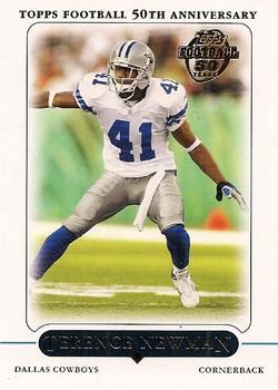2005 Topps #12 Terence Newman Front
