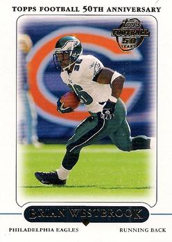 2005 Topps #1 Brian Westbrook Front
