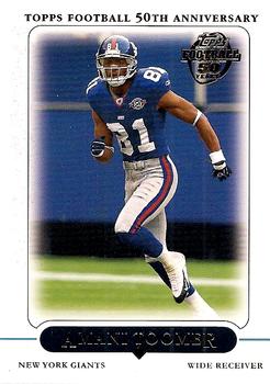 2005 Topps #217 Amani Toomer Front