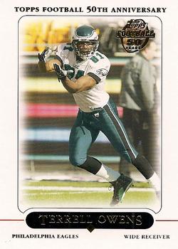 2005 Topps #48 Terrell Owens Front