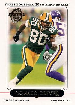 2005 Topps #58 Donald Driver Front