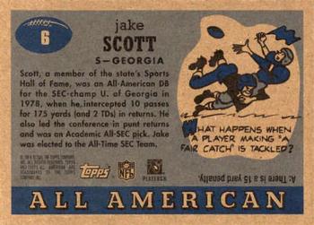 2005 Topps All American #6 Jake Scott Back