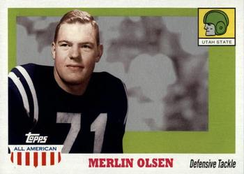 2005 Topps All American #22 Merlin Olsen Front