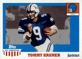 2005 Topps All American #44 Tommy Kramer Front