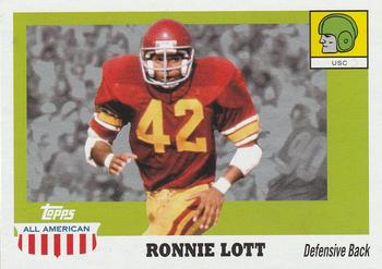 2005 Topps All American #52 Ronnie Lott Front