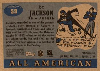2005 Topps All American #59 Bo Jackson Back