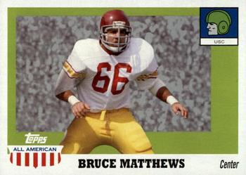 2005 Topps All American #62 Bruce Matthews Front