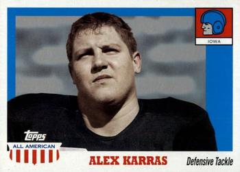 2005 Topps All American #63 Alex Karras Front