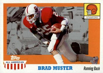 2005 Topps All American #68 Brad Muster Front
