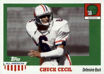 2005 Topps All American #72 Chuck Cecil Front