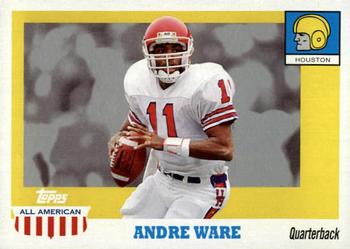 2005 Topps All American #77 Andre Ware Front