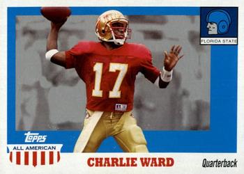 2005 Topps All American #80 Charlie Ward Front