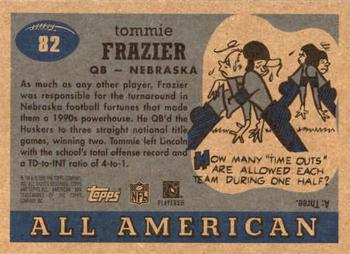 2005 Topps All American #82 Tommie Frazier Back