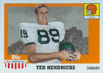 2005 Topps All American #16 Ted Hendricks Front