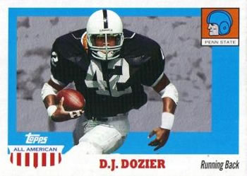 2005 Topps All American #69 D.J. Dozier Front