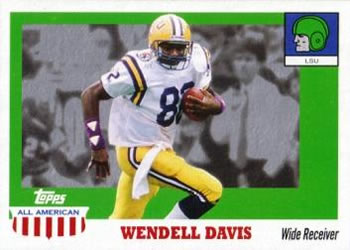 2005 Topps All American #84 Wendell Davis Front