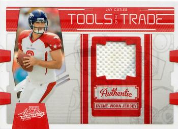 2009 Playoff Absolute Memorabilia - Tools of the Trade Material Red #15 Jay Cutler Front