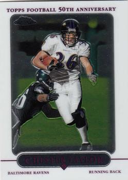 2005 Topps Chrome #144 Chester Taylor Front