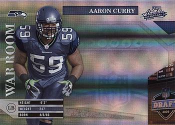 2009 Playoff Absolute Memorabilia - War Room Spectrum #24 Aaron Curry Front
