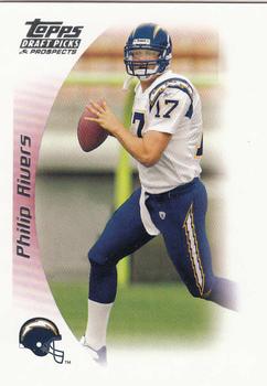 2005 Topps Draft Picks & Prospects #74 Philip Rivers Front