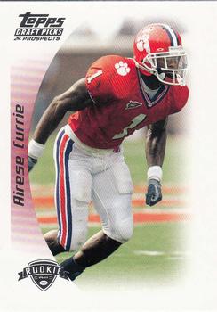 2005 Topps Draft Picks & Prospects #139 Airese Currie Front