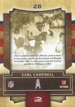 2009 Playoff Contenders - Legendary Contenders #28 Earl Campbell Back