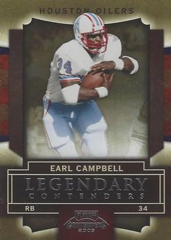 2009 Playoff Contenders - Legendary Contenders #28 Earl Campbell Front