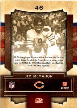 2009 Playoff Contenders - Legendary Contenders #46 Jim McMahon Back