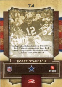 2009 Playoff Contenders - Legendary Contenders #74 Roger Staubach Back