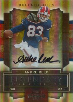 2009 Playoff Contenders - Legendary Contenders Autographs #2 Andre Reed Front