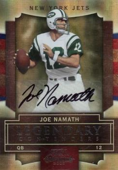 2009 Playoff Contenders - Legendary Contenders Autographs #50 Joe Namath Front