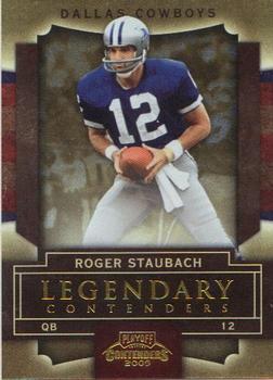 2009 Playoff Contenders - Legendary Contenders Gold #74 Roger Staubach Front