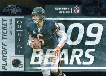 2009 Playoff Contenders - Playoff Ticket #19 Jay Cutler Front