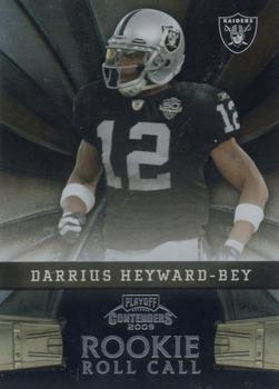 2009 Playoff Contenders - Rookie Roll Call #13 Darrius Heyward-Bey Front