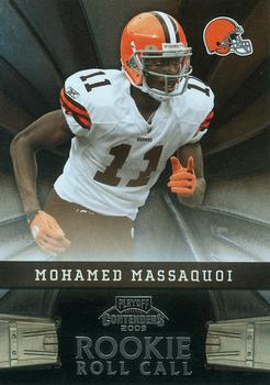 2009 Playoff Contenders - Rookie Roll Call #20 Mohamed Massaquoi Front