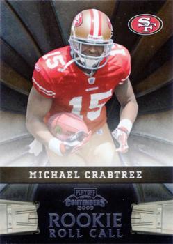 2009 Playoff Contenders - Rookie Roll Call #21 Michael Crabtree Front