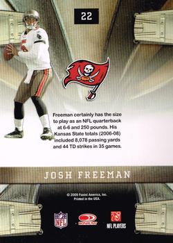2009 Playoff Contenders - Rookie Roll Call #22 Josh Freeman Back