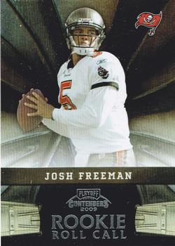 2009 Playoff Contenders - Rookie Roll Call #22 Josh Freeman Front