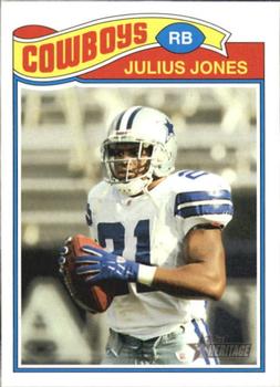 2005 Topps Heritage #4 Julius Jones Front