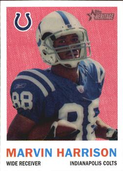 2005 Topps Heritage #22 Marvin Harrison Front