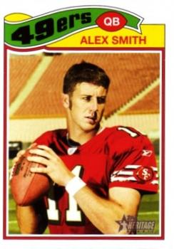 2005 Topps Heritage #55 Alex Smith Front