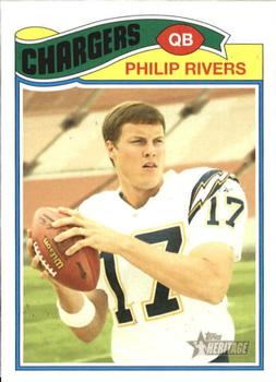 2005 Topps Heritage #205 Philip Rivers Front