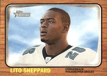 2005 Topps Heritage #216 Lito Sheppard Front