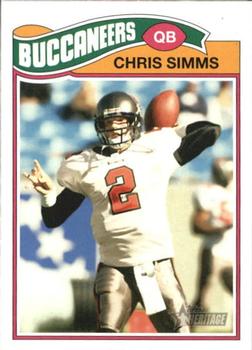 2005 Topps Heritage #230 Chris Simms Front