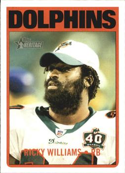 2005 Topps Heritage #246 Ricky Williams Front