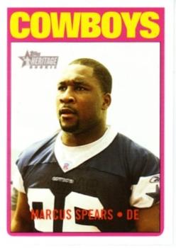 2005 Topps Heritage #248 Marcus Spears Front