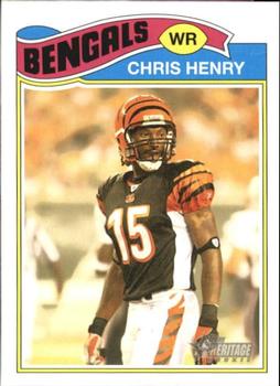 2005 Topps Heritage #355 Chris Henry Front