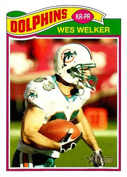 2005 Topps Heritage #149 Wes Welker Front