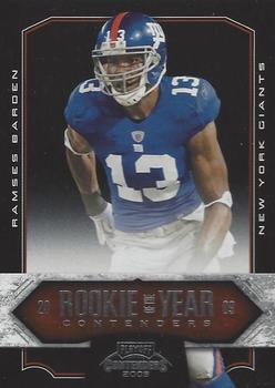 2009 Playoff Contenders - ROY Contenders #2 Ramses Barden Front